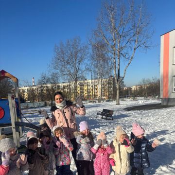 Zimowe zabawy Stokrotek