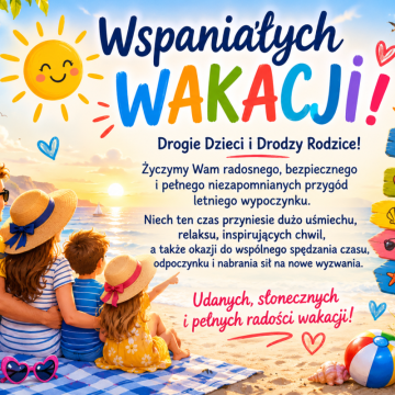 Życzenia wakacyjne
